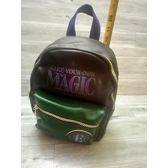 Disney \'Wicked Make Your Own Magic\' Black & Green Mini Backpack main image 5